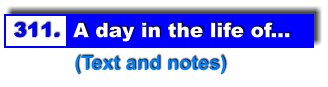 311.  A day in the life of...            (Text and notes)